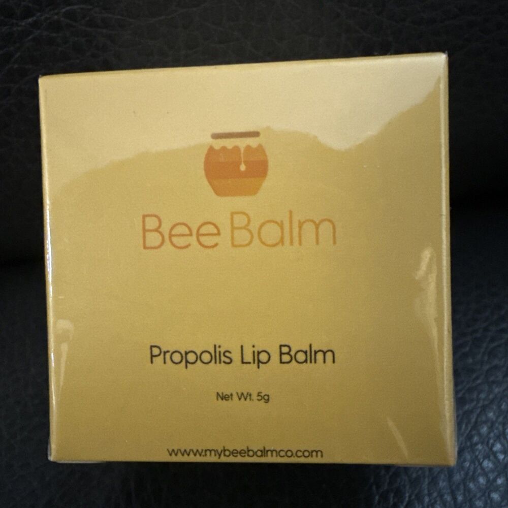 NIB Original My Bee Balm Lip Balm - Propolis Hydrating Balm Honey Pot Dry Lips